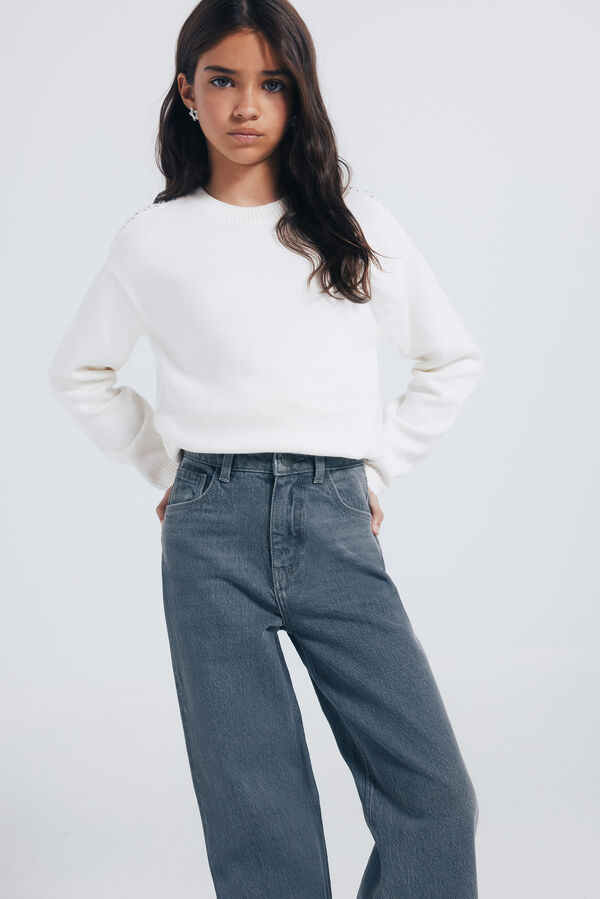 Springfield Kids Denim Estrella ni&ntilde;a gris