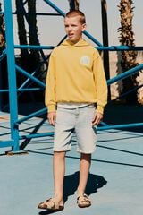 Springfield Kids Bermudas infantil em denim azul