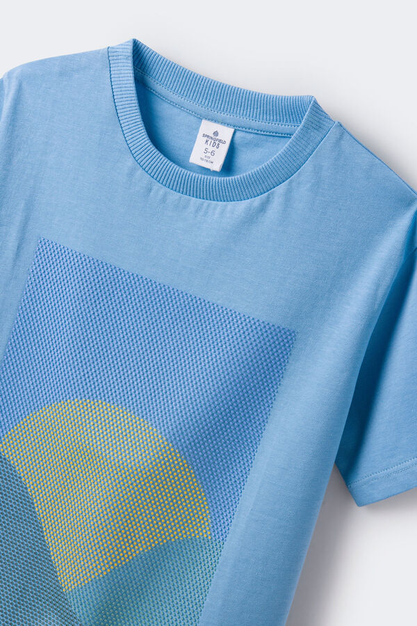 Springfield Kids T-shirt "Summer vibes" menino azul