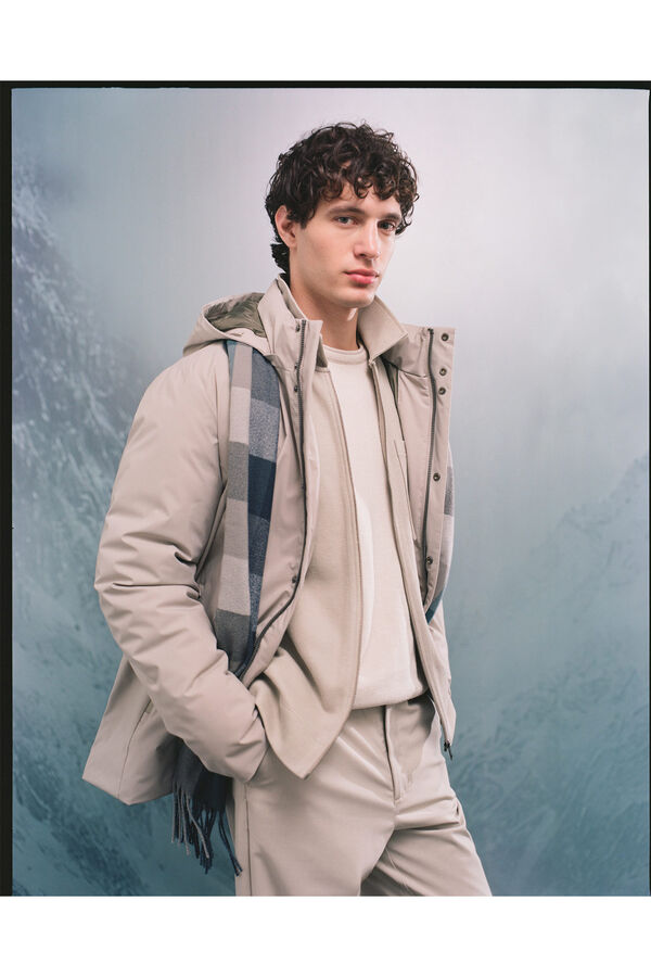 Springfield Parka acolchoada t&eacute;rmica cru