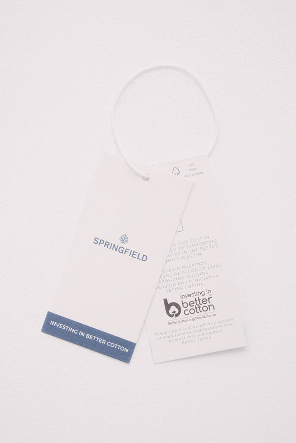 Springfield Bermuda smart comfort slim fit estampado