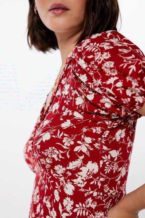 Springfield Vestido Corto Estampado estampado