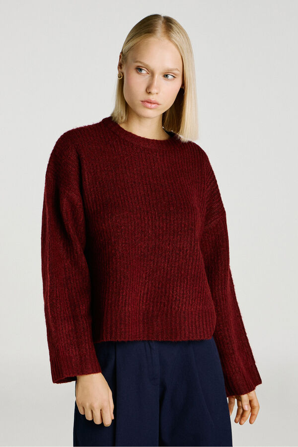 Jack & Jones Jersey de punto morado/lila