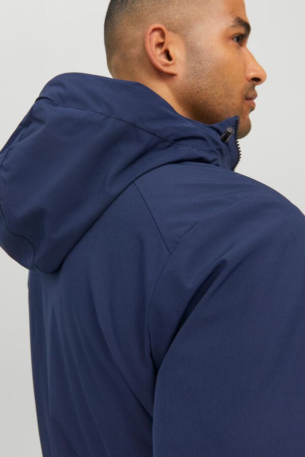 Jack & Jones Parka imperme&aacute;vel azul