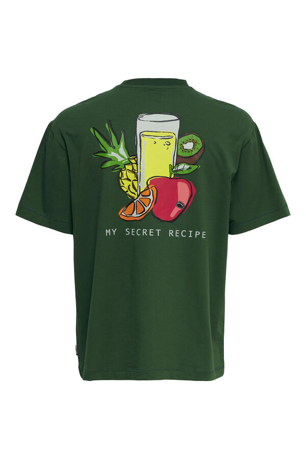 Springfield T-shirt desenho verde