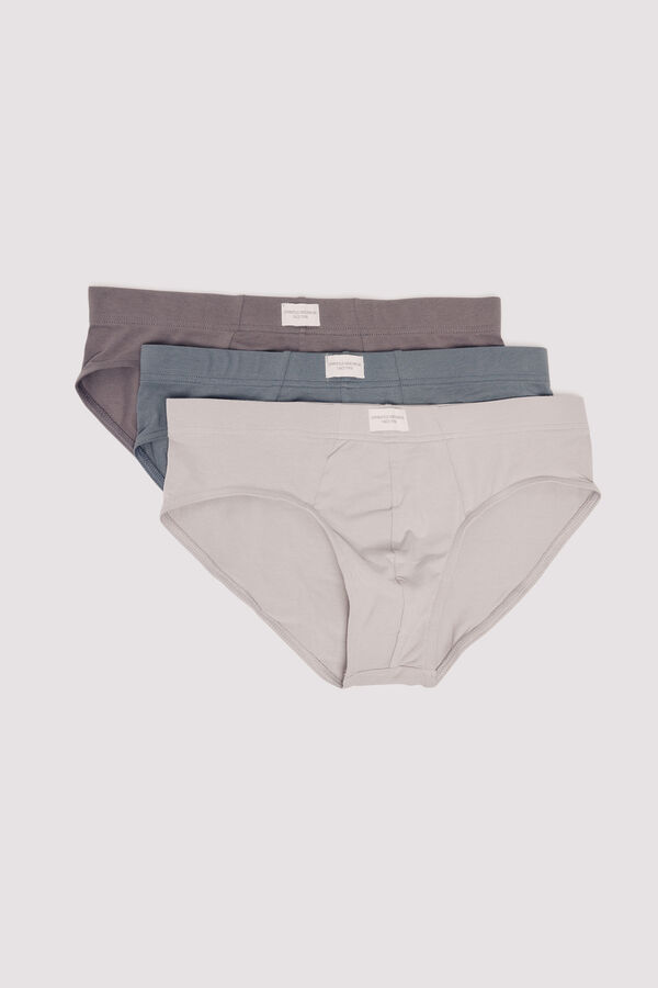 Springfield Pack 3 slips comfort gris