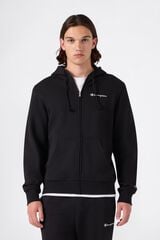 Champion Sweatshirt com capuz e fecho-&eacute;clair preto