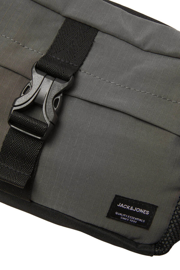 Jack & Jones Riñonera logo marrón