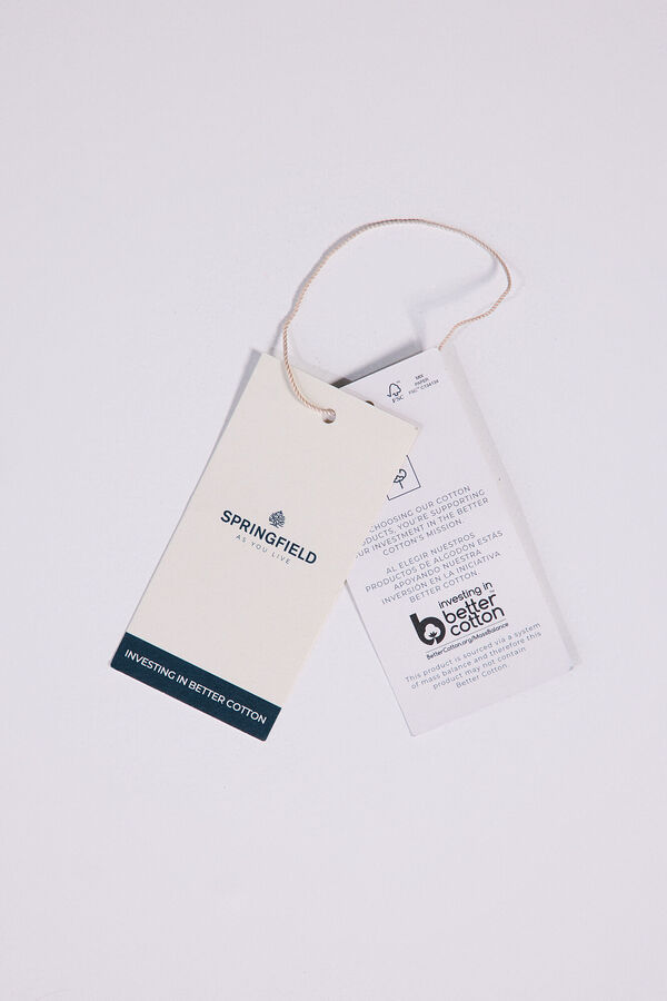 Springfield Blusa bordados blanco