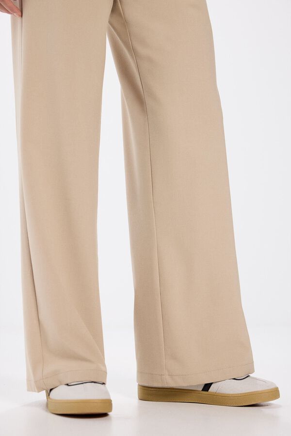 Springfield Pantal&oacute;n jogger ancho nude