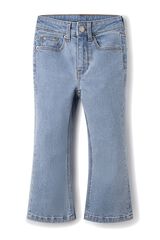 Springfield Kids Calças denim flare para menina azul