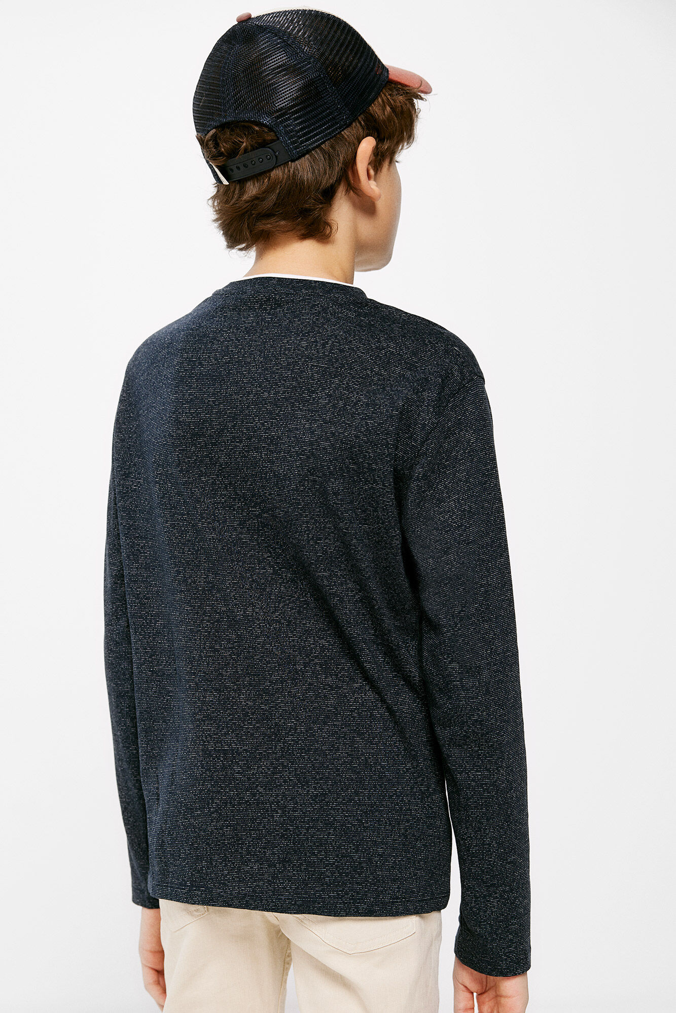 Springfield Kids T-shirt microrrisca menino