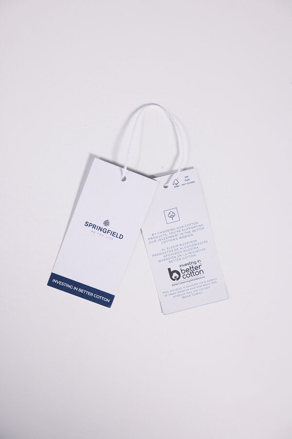 Springfield Camiseta gr&aacute;fica gris