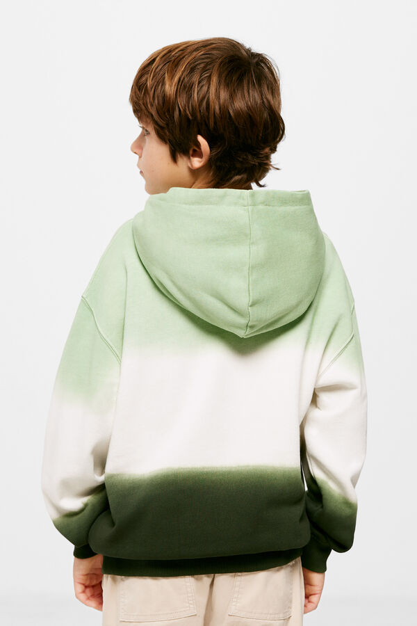 Springfield Kids Sudadera dip dye ni&ntilde;o verde