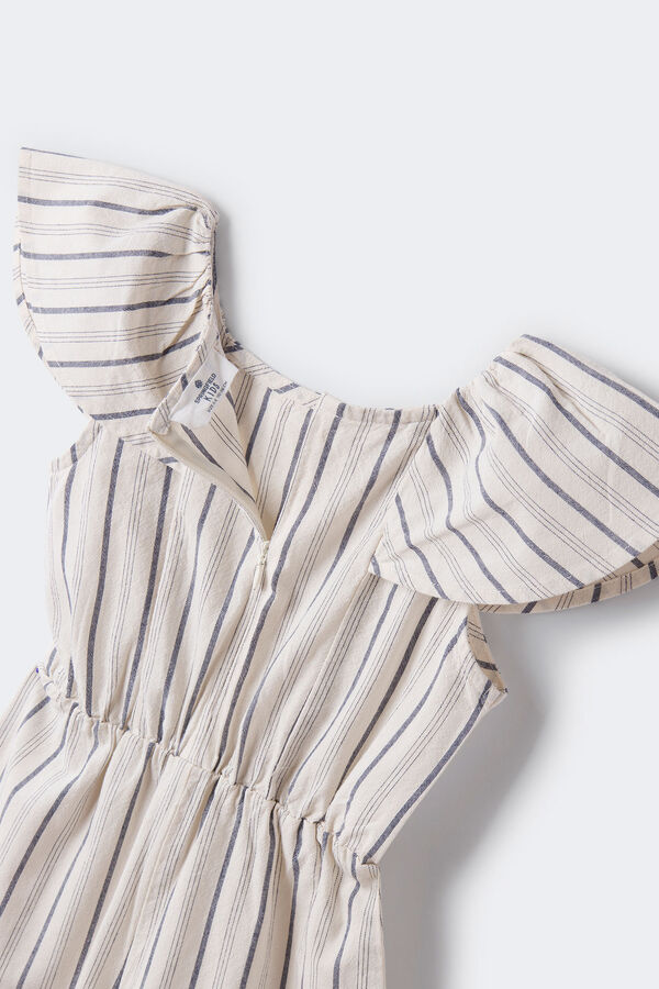 Springfield Kids Mono lino rayas ni&ntilde;a beige