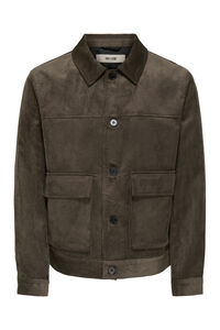 Only & Sons Casaco de veludo cotel&ecirc;