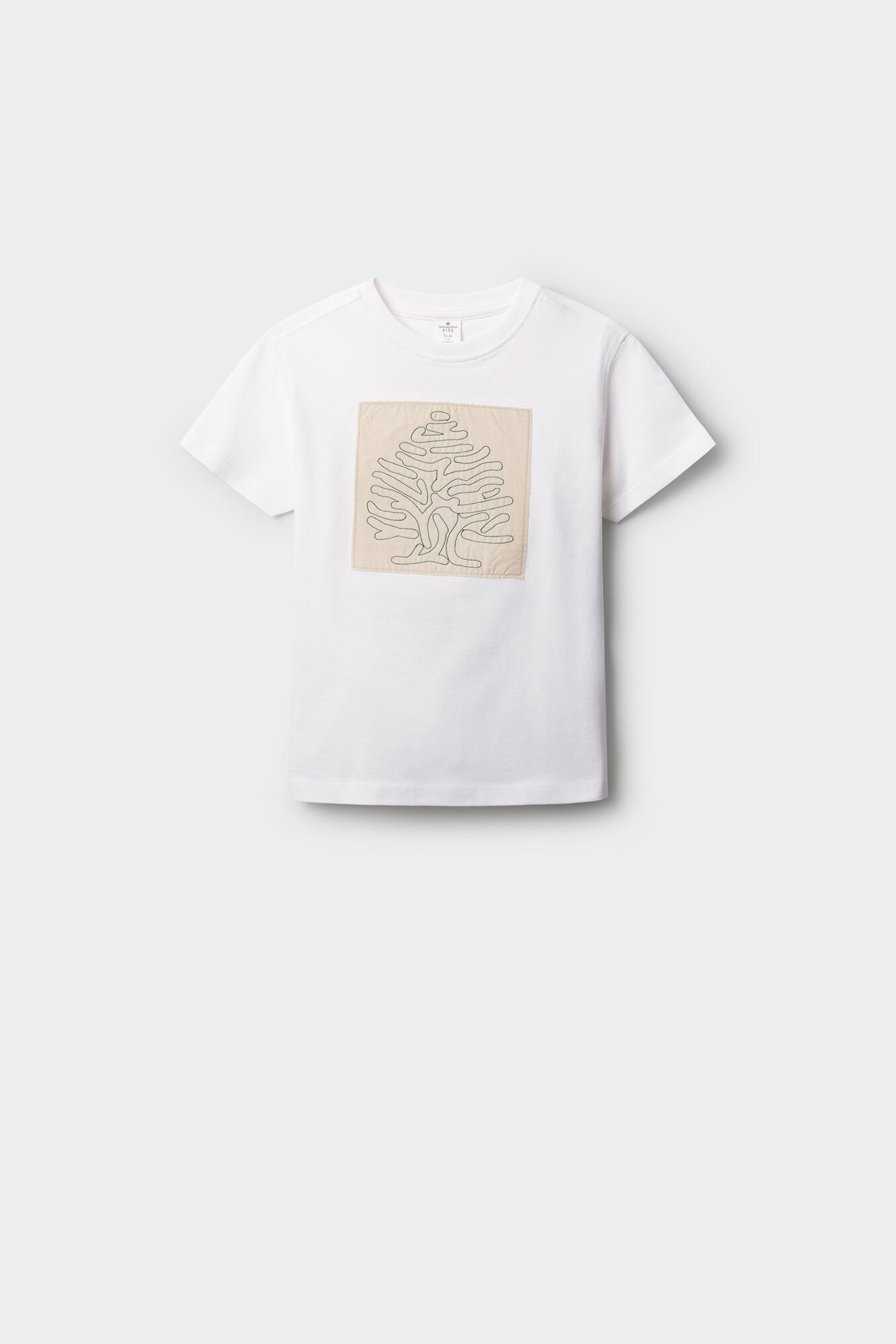 Springfield Kids Camiseta infantil com logo de &aacute;rvore