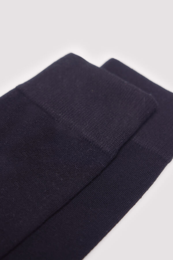 Springfield Meia longa b&aacute;sica preto