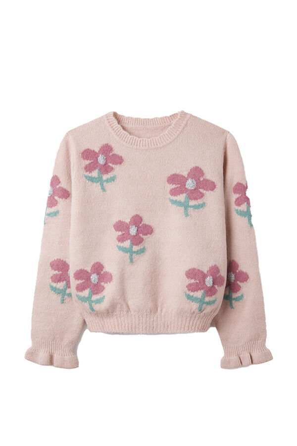 Springfield Camisola flores menina rosa