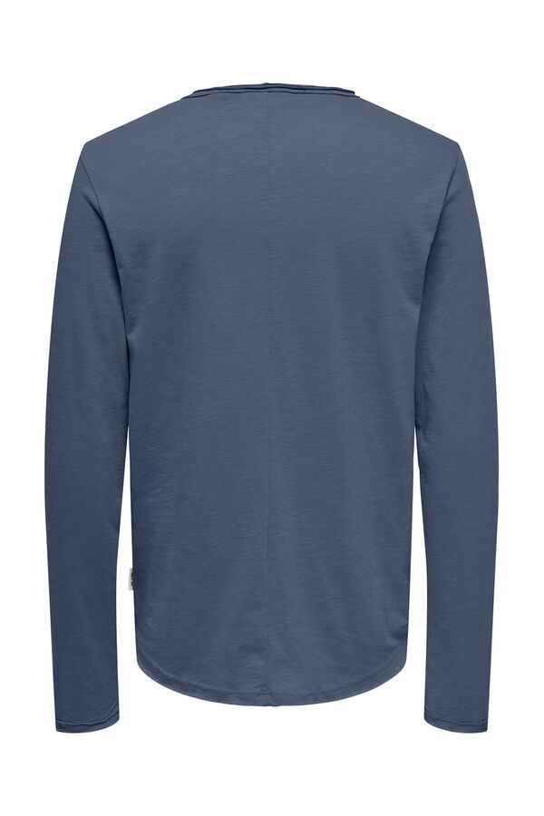 Only & Sons T-shirt manga azul