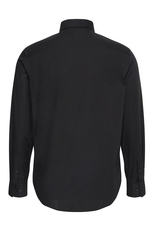 CK Jeans Camisa oxford con logo negro