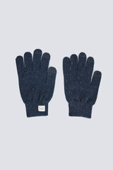 Springfield Guantes punto neps azul