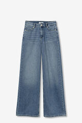 Tiffosi Vaqueros wide leg azul