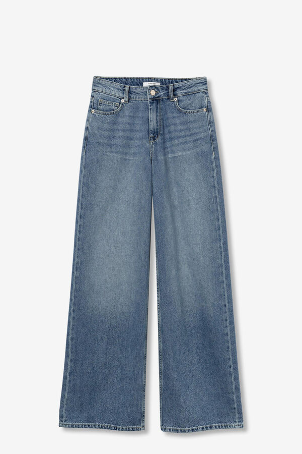 Tiffosi Vaqueros wide leg azul
