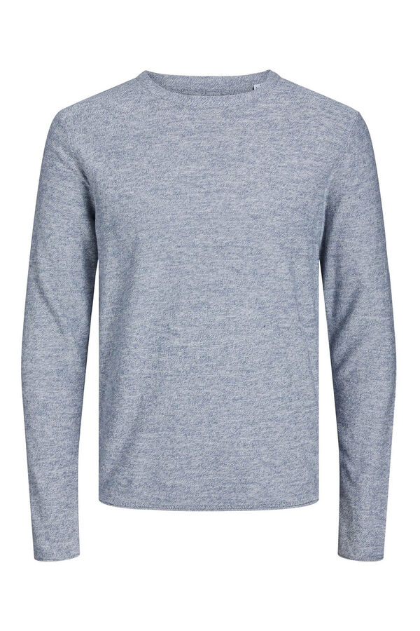 Jack & Jones Jersey punto fino azul