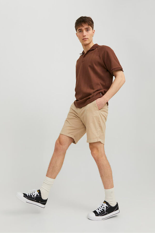 Jack & Jones Bermuda estilo chino regular fit beige