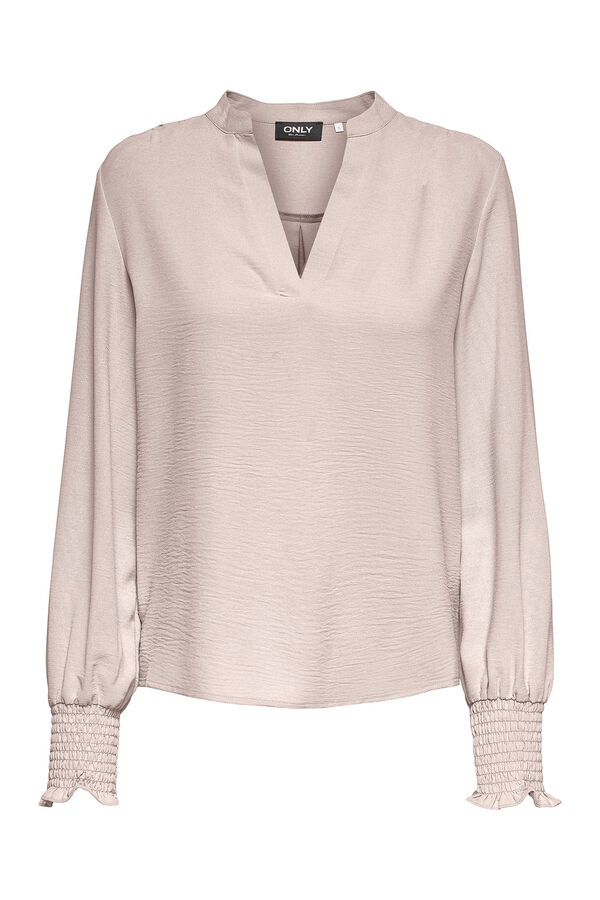 Only Blusa fluida blanco