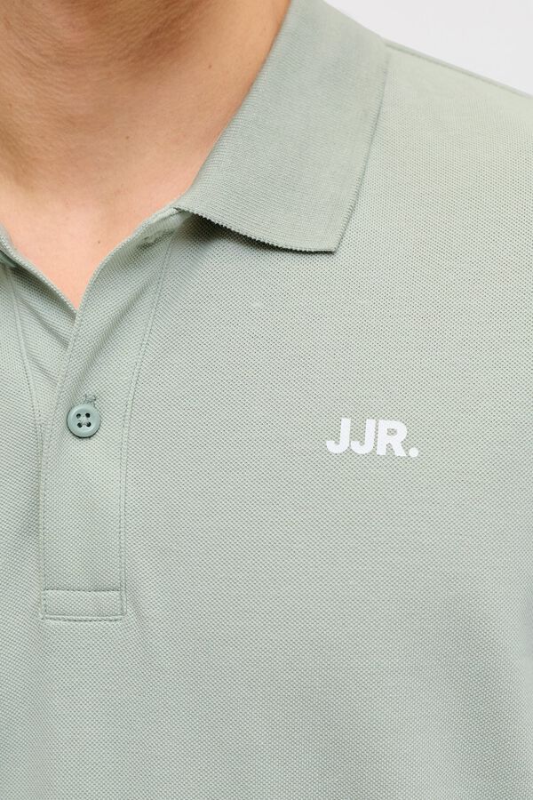 JJ REBEL Polo regular fit verde