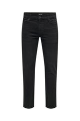 Only & Sons Jeans de hombre slim fit negro