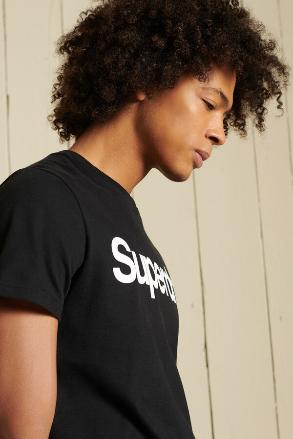 Springfield Camiseta Con Logo Core negro