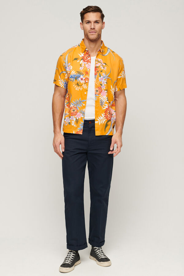 Superdry Camisa havaiana estampado