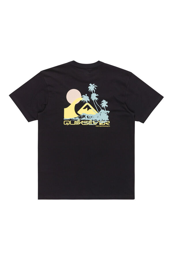 Quiksilver  Camiseta masculina de manga curta preto