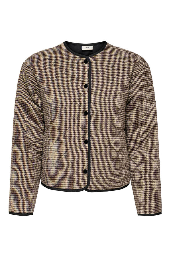 JDY Casaco acolchoada leve cru