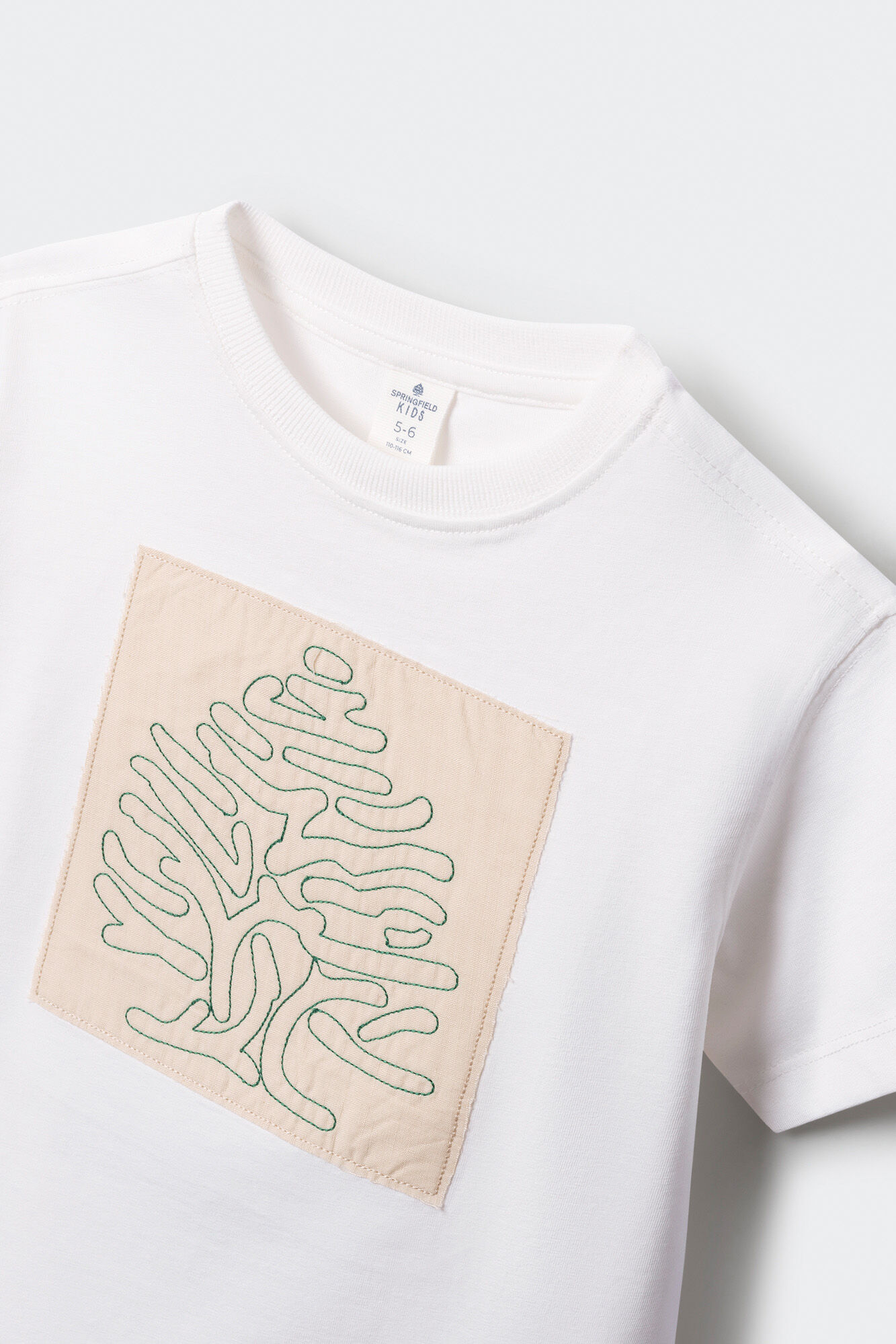 Springfield Kids Camiseta infantil com logo de &aacute;rvore