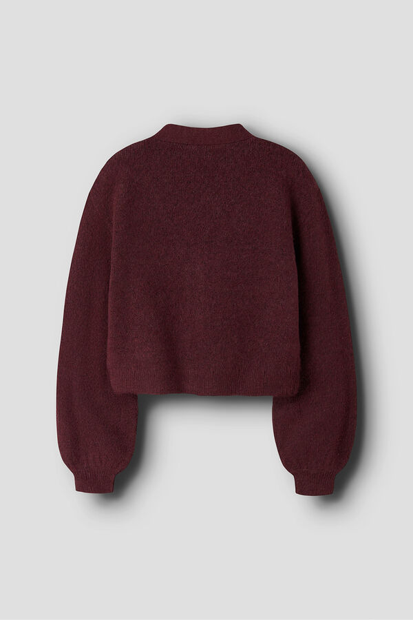 Name It C&aacute;rdigan con lazo de ni&ntilde;a morado/lila