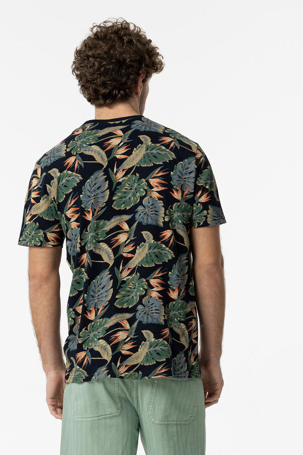 Tiffosi Camiseta Estampada azul