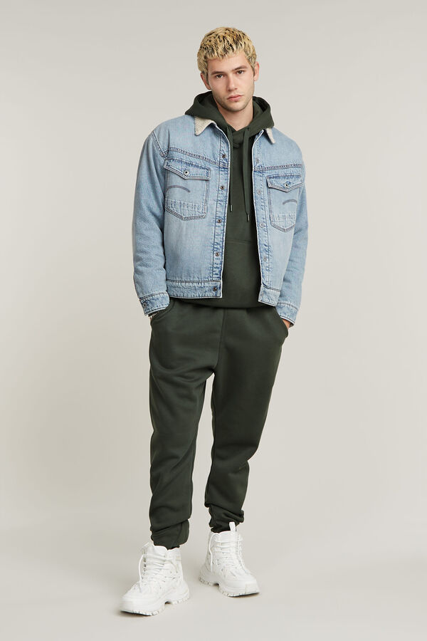 G-STAR Sweatshirt Premium capuz cinzento