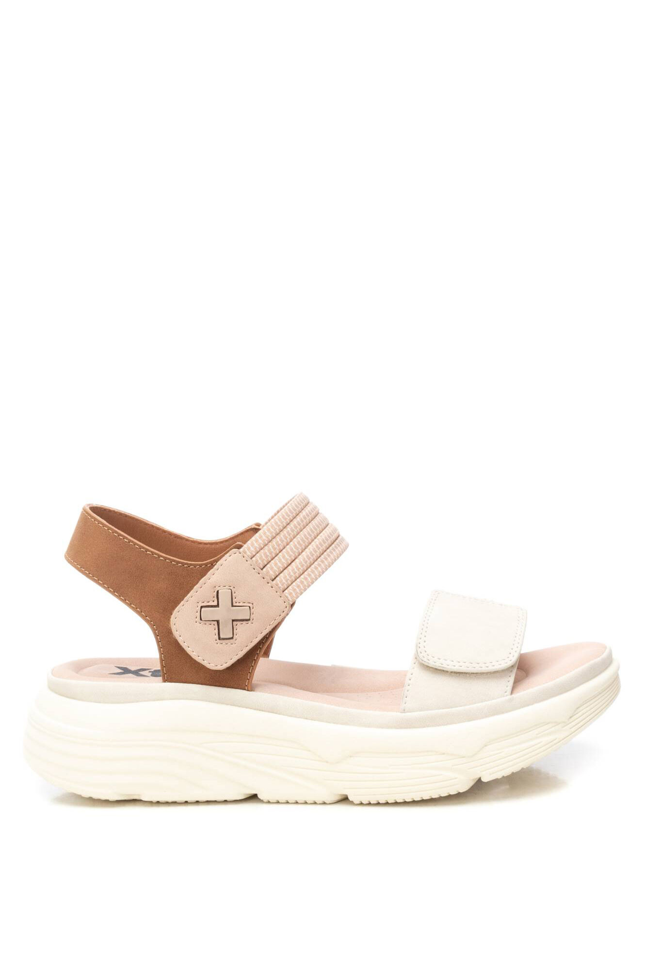 XTI Sand&aacute;lia de tiras el&aacute;sticas com velcro