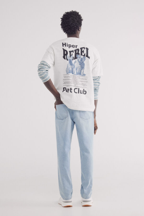 Springfield Jeans cal&ccedil;as chino azul