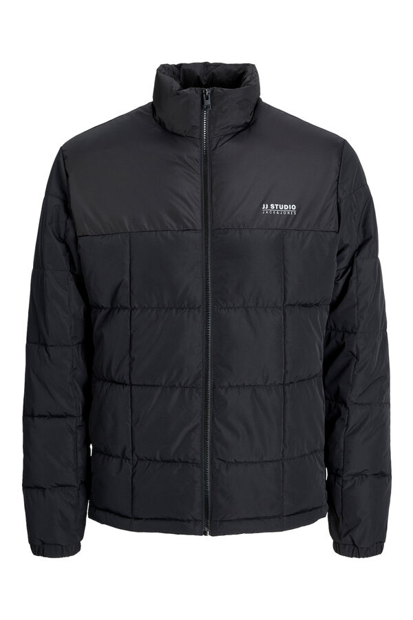 Jack & Jones Chaqueta acolchada cuello alto negro