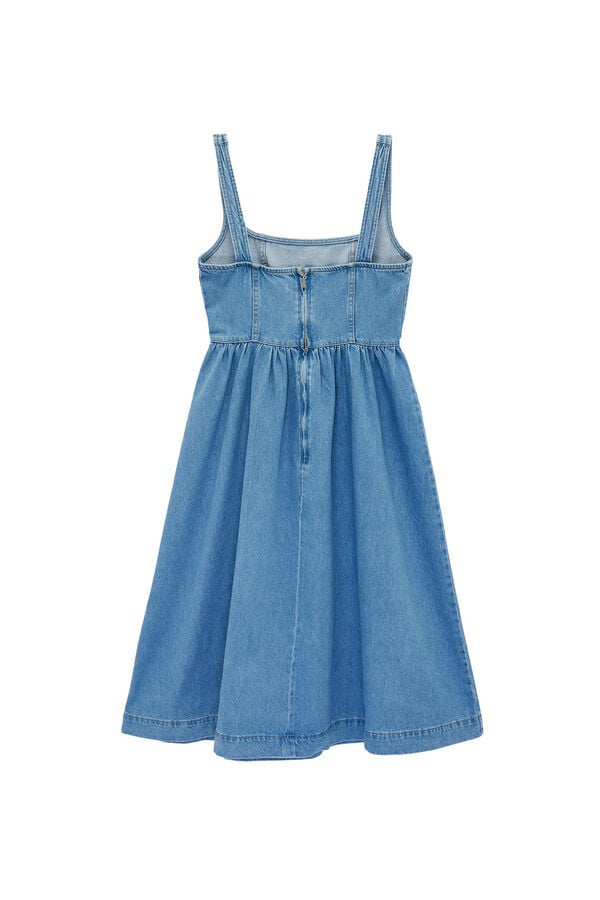 Koton Vestido mini denim azul