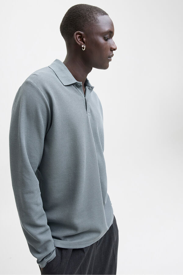 Jack & Jones Polo regular fit gris