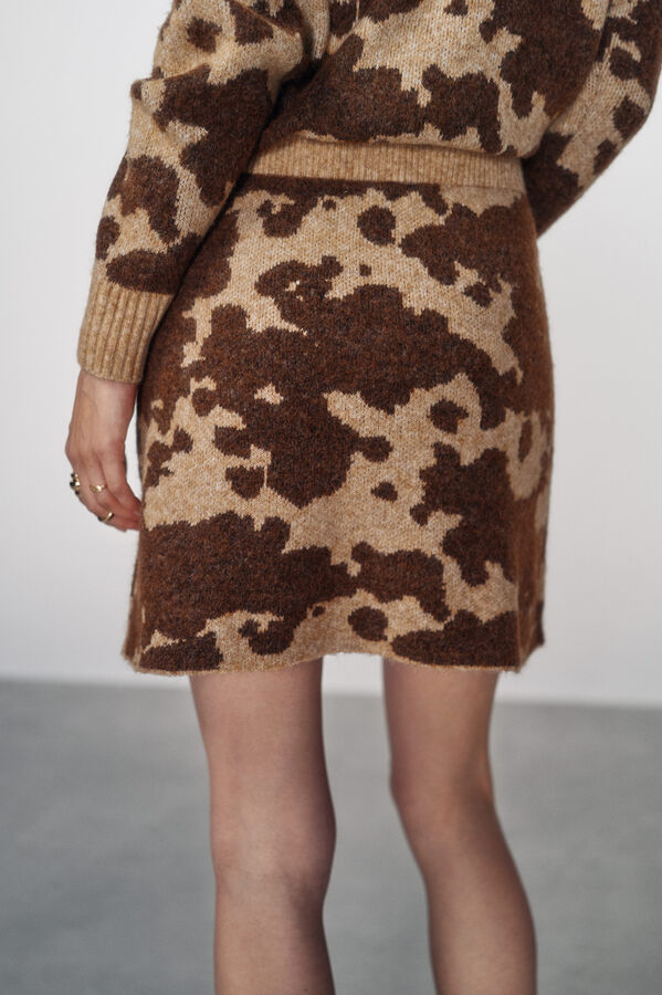 High Spirits Falda Cocoa nude