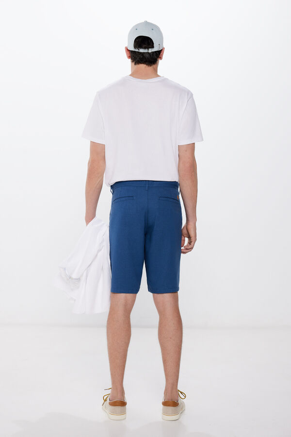 Springfield Bermuda color comfort fit azul