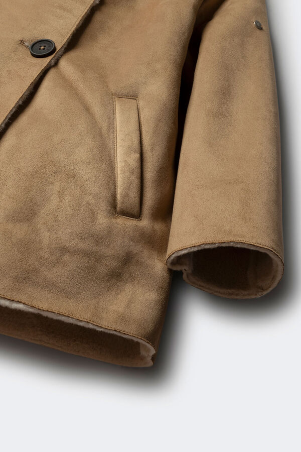 Springfield Kids Jaqueta de tecido trespassado para menina azul