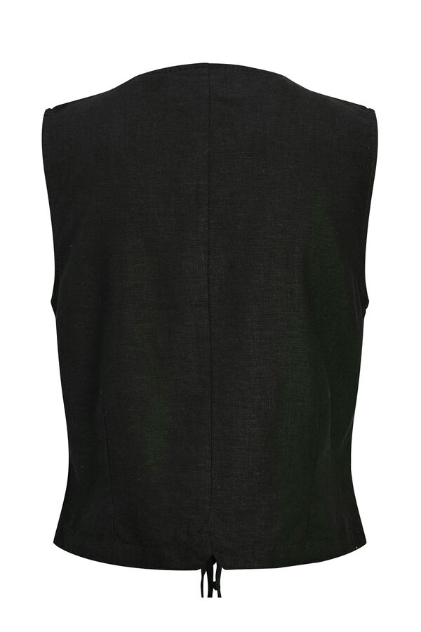 Jack & Jones Colete com la&ccedil;os preto